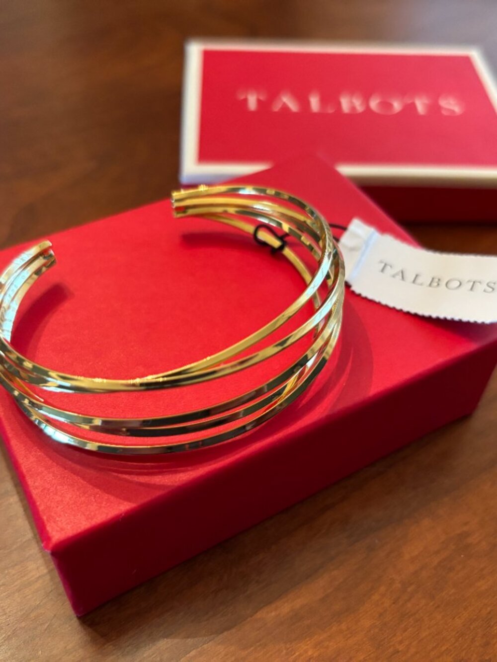 Talbots Cuff Bracelet - New with Tags - Picture 3 of 4